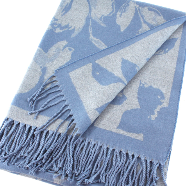 2024 Iris Blue Scarf