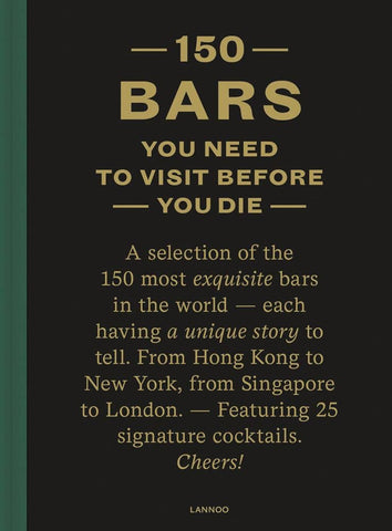 Book, 150 Bars You Need to Visit Before You Die