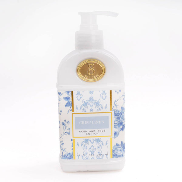 Crisp Linen Hand & Body Lotion, 10oz