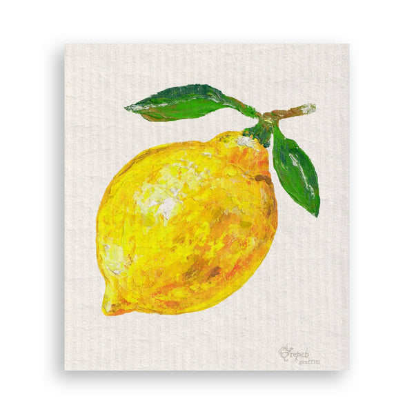 Tea Towel, Lemon