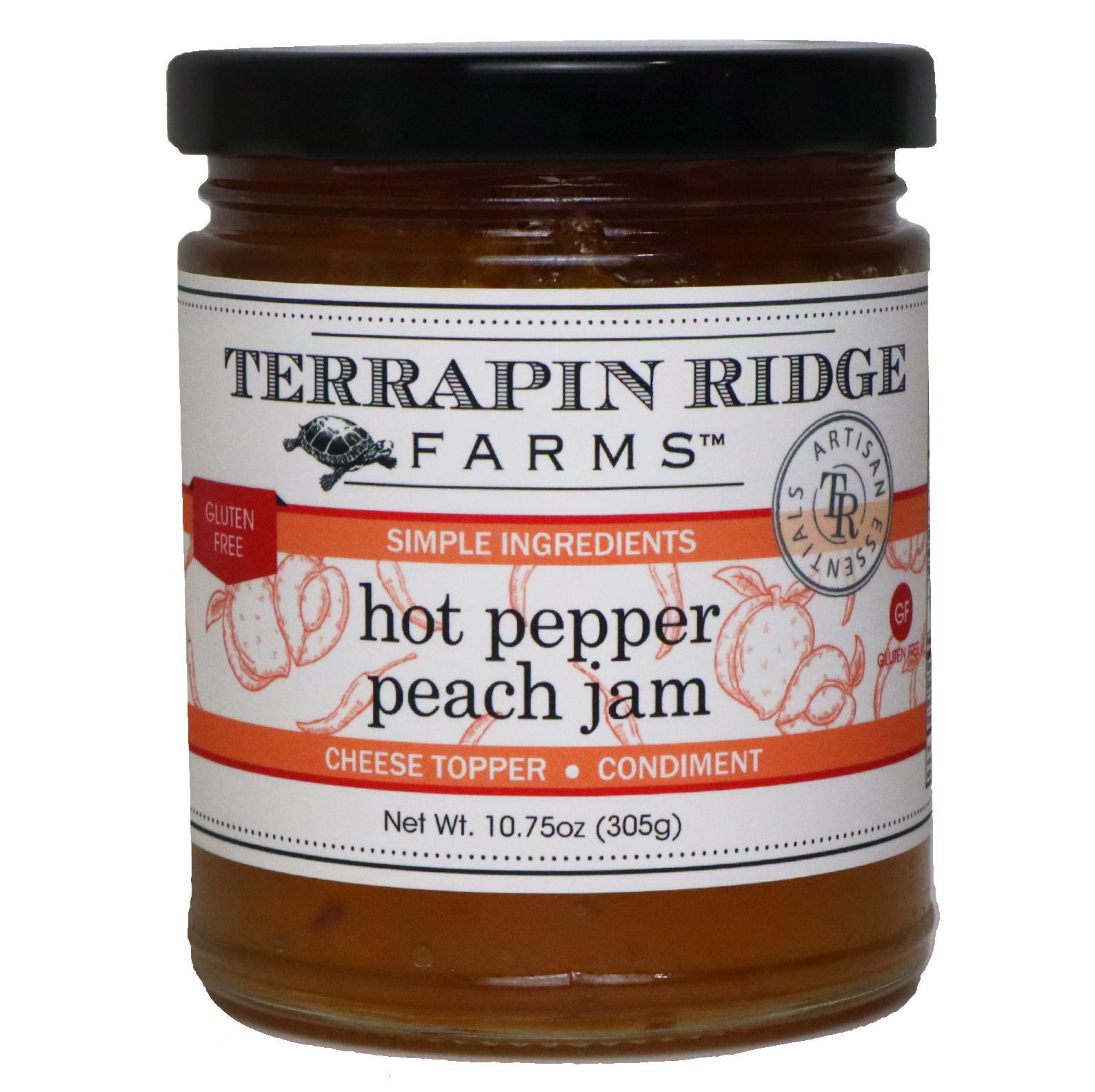 Spread, Hot Pepper Peach Jam