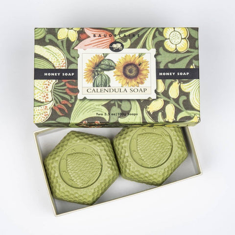 Calendula Honey Soap 3.5oz - 2 Bar Gift Box