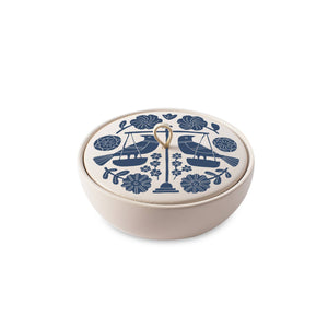 Trinket Box, Indigo Libra/Birds