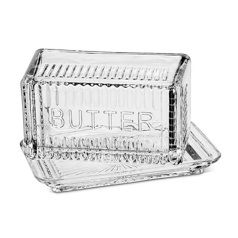 Butter Dish, Clear