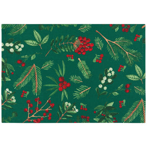 Winterberry Christmas Placemat