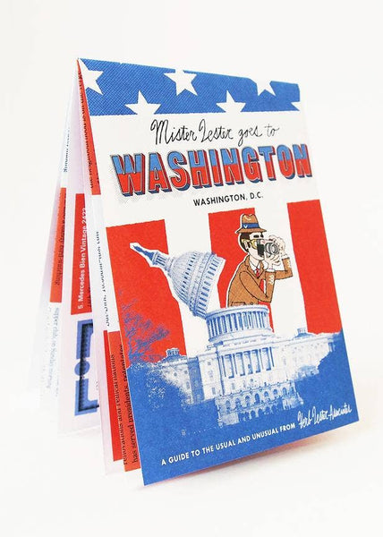 Travel Map: Mister Lester Goes to Washington  DC