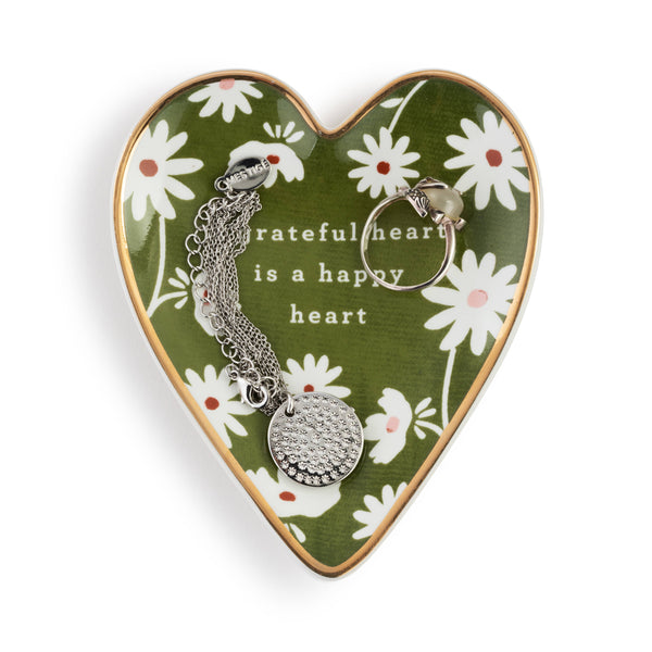 Trinket Dish, Grateful Art Heart