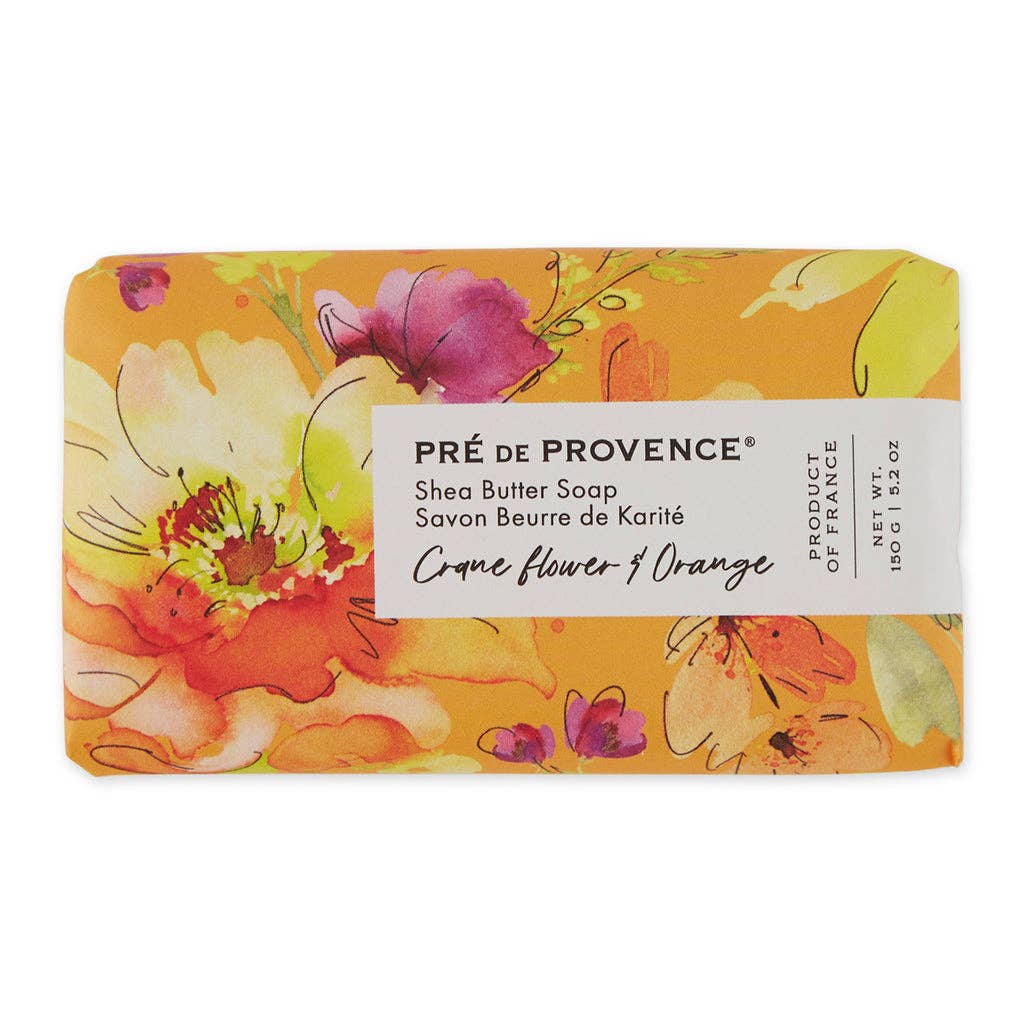 Bar Soap, Crane Flower & Orange (150g)