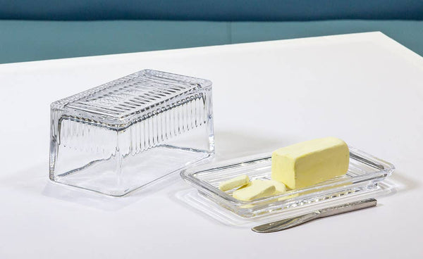 Butter Dish, Clear