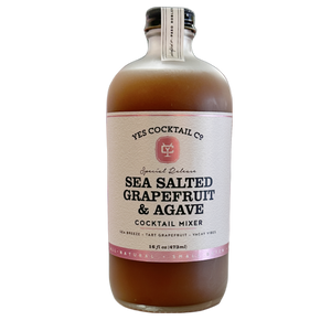 Cocktail Mixer, Sea Salted Grapefruit & Agave