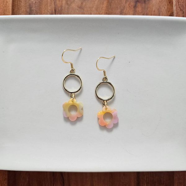 Earrings, Poppy - Rainbow Delight Surprise