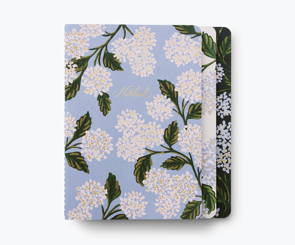 Notebooks, Set/3, Hydrangeas