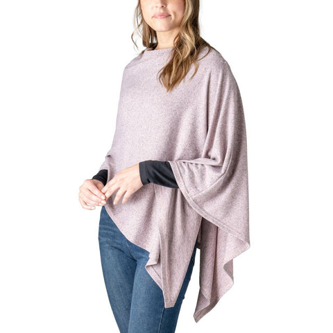 Poncho, Lightweight Blush