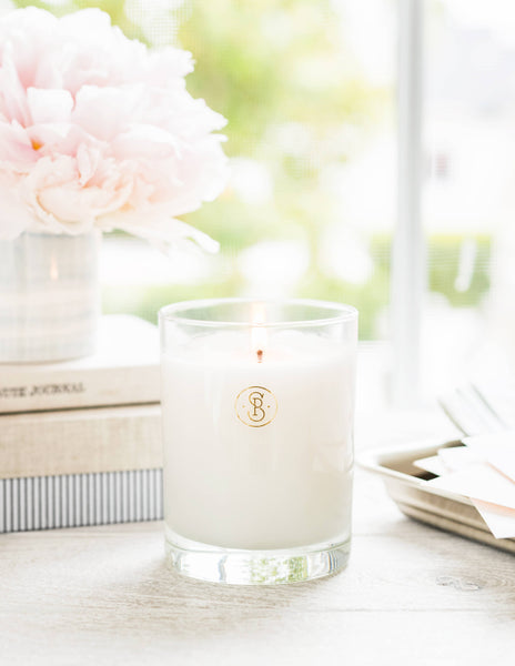 Candle, Crisp White Linen, Boxed