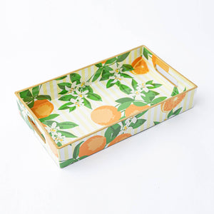 Orange Blossom Vanity Tray