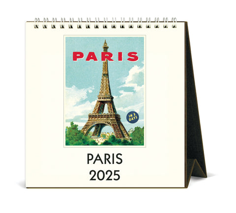 2025 Calendar, Desk, Paris