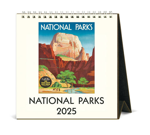 2025 Calendar, Desk, National Parks