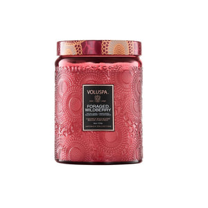 Voluspa Candle, 18oz Jar Foraged Wildberry