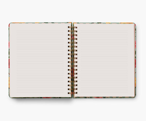 2025 Roses 17-Month Hardcover Spiral Planner