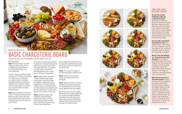 Book, Taste of Home Boards, Platters & More