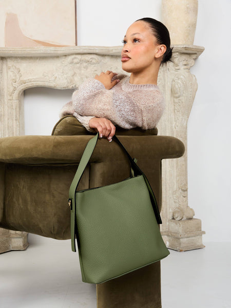 Hobo, Keeley w/ Long Strap: Olive