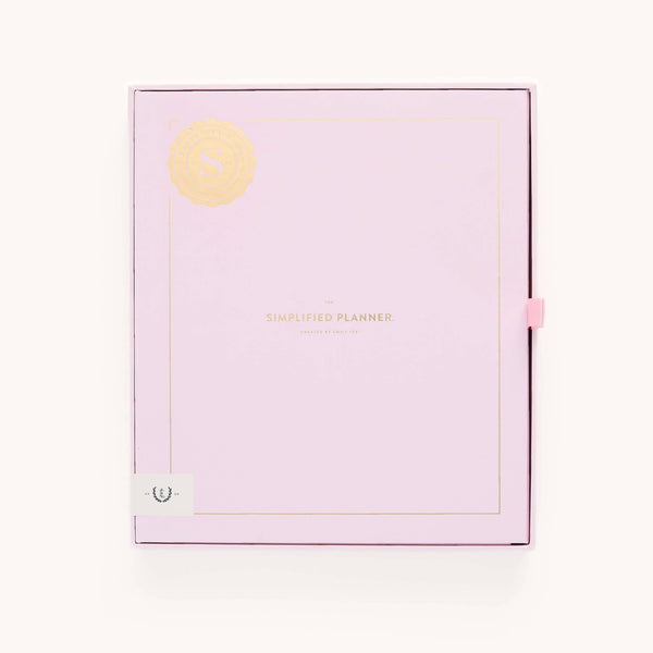 2024-2025 Weekly, Simplified Planner, Blush Block