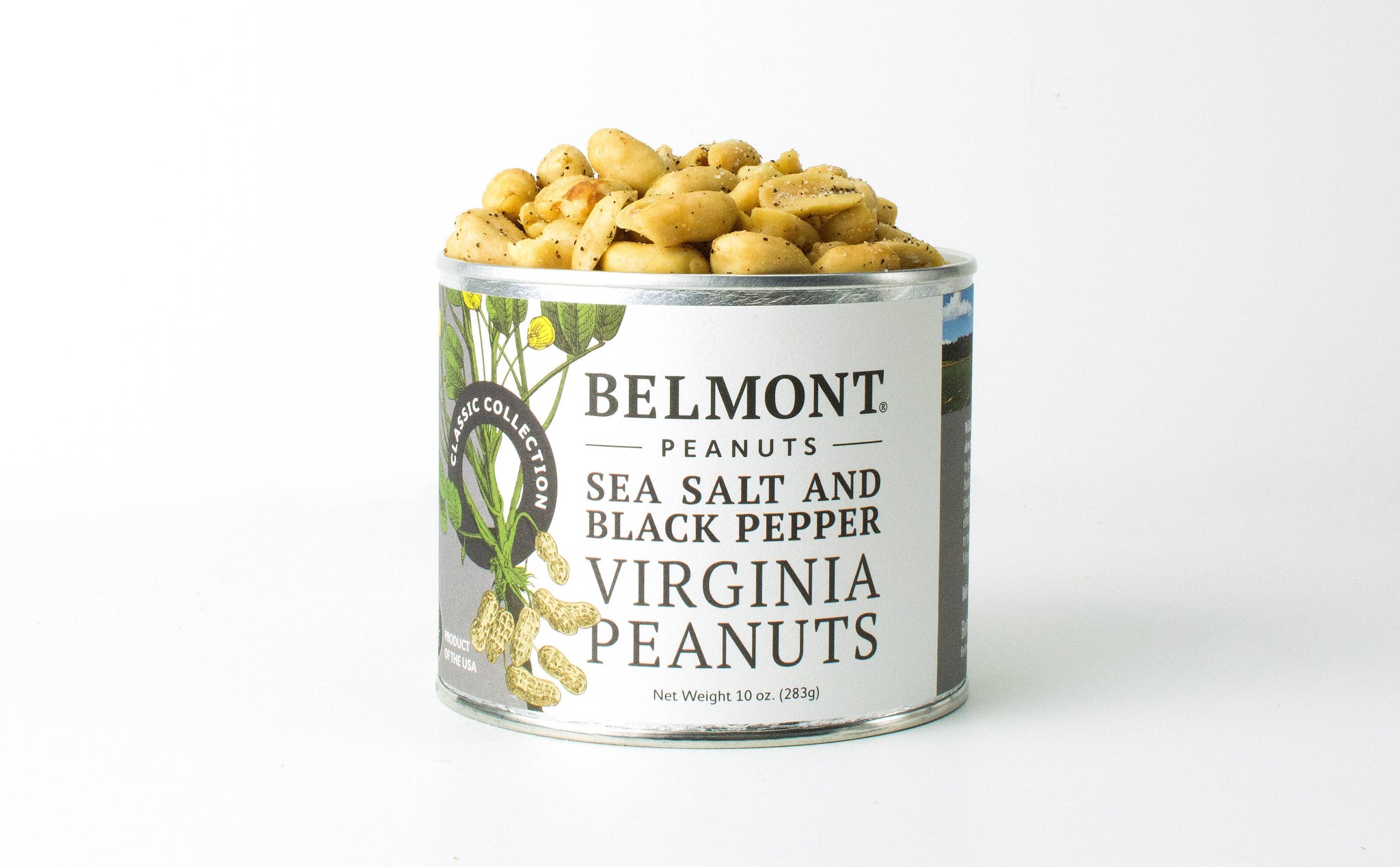 Virginia Peanuts, Sea Salt and Black Pepper : 10oz