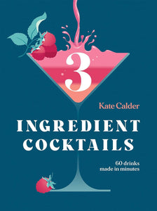 Book, Three Ingredient Cocktails