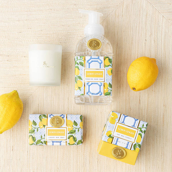 Lemon Ginger Wrapped Bar Soap