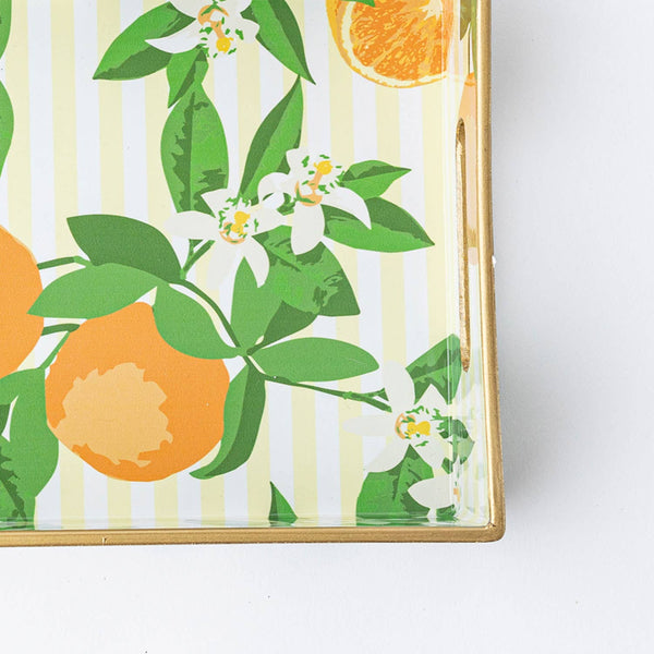 Orange Blossom Vanity Tray