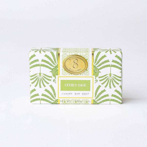 Citrus Sage Wrapped Bar Soap