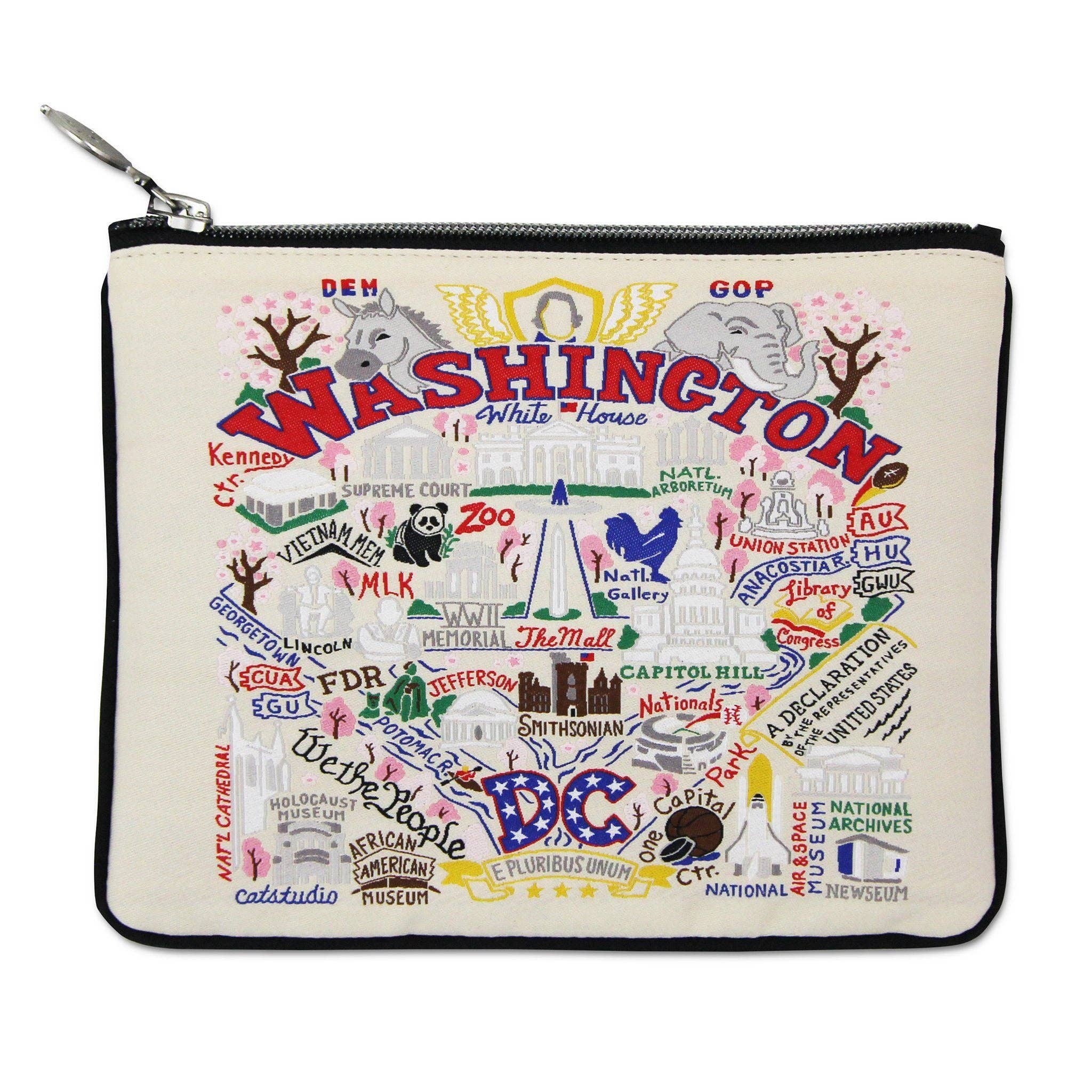 Washington DC Zip Pouch