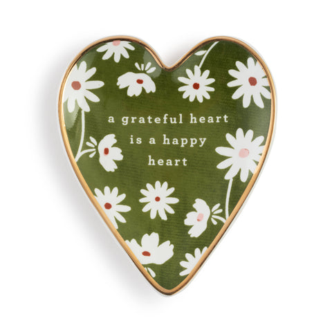 Trinket Dish, Grateful Art Heart