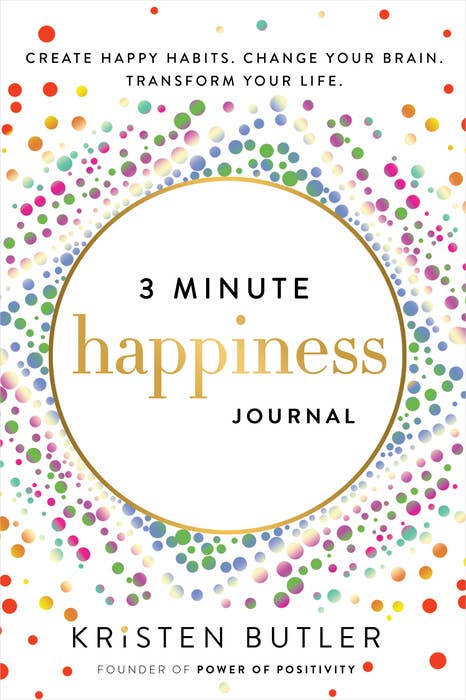 Book, 3 Minute Happiness Journal