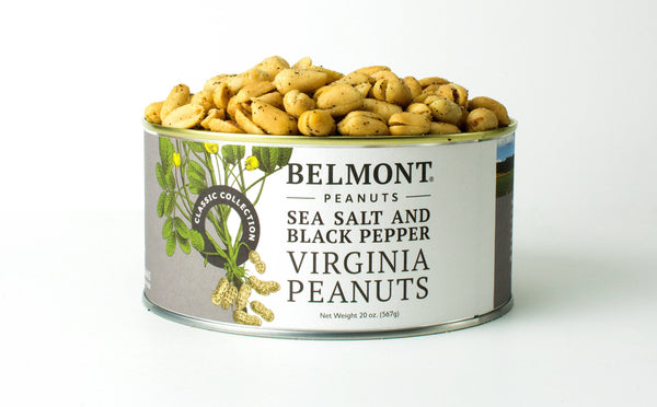 Virginia Peanuts, Sea Salt and Black Pepper : 10oz