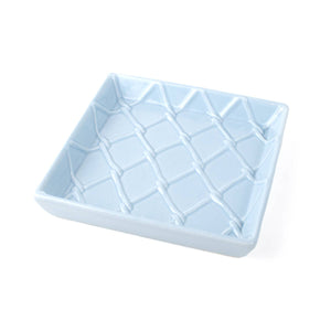 Napkin Tray, Blue Textured