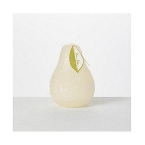 Timber Pear Candle, White