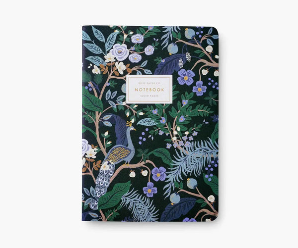 Notebooks, Peacock Assorted Set/3