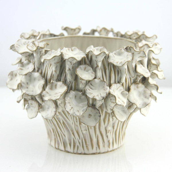 Planter/Vase, Blooming, White: Lg