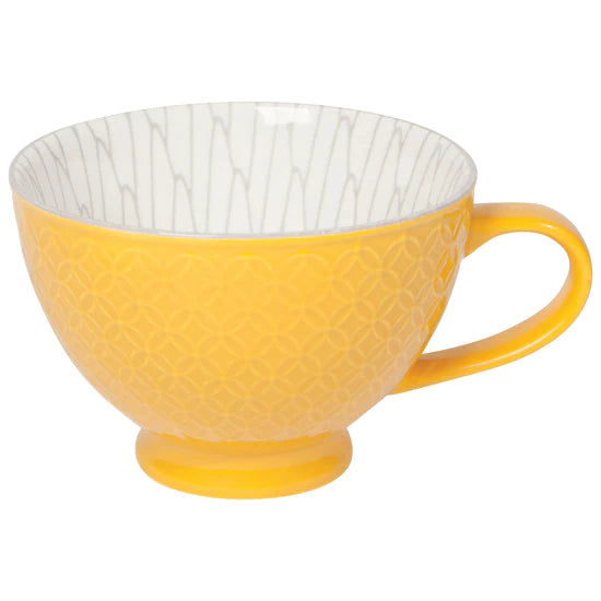 Mug Latte, Yellow 14oz