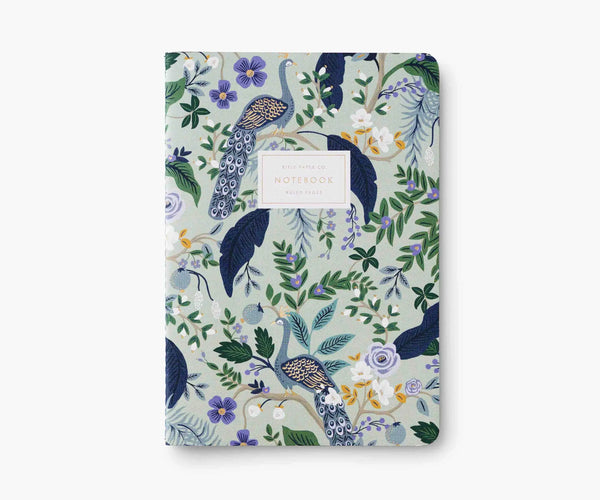 Notebooks, Peacock Assorted Set/3