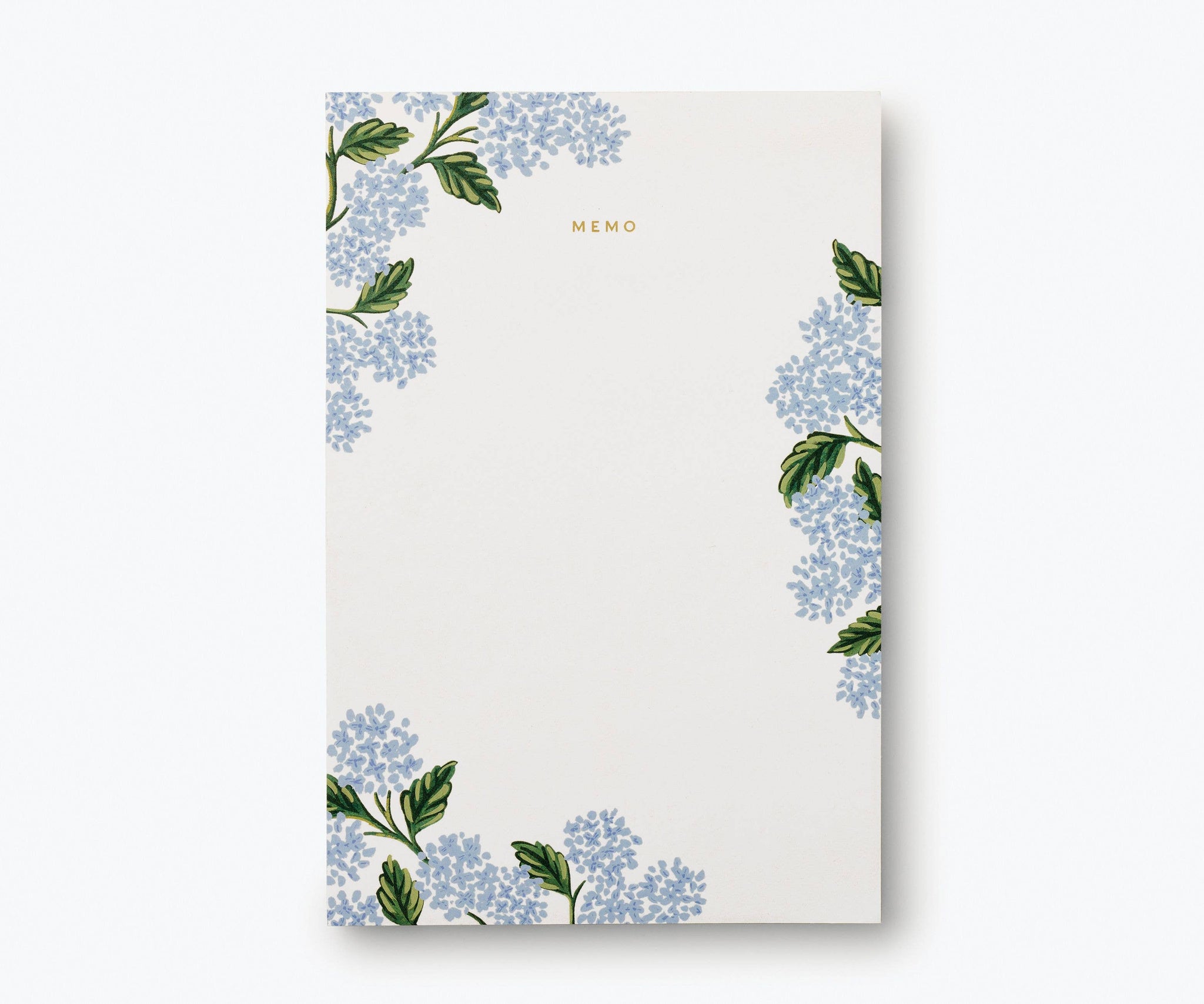 Notepad, Hydrangeas